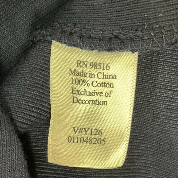 Women's Coldwater Creek 1/4 Zip Sweater 1X - 16W-18W Navy Knit Double Collared - Picture 4 of 9